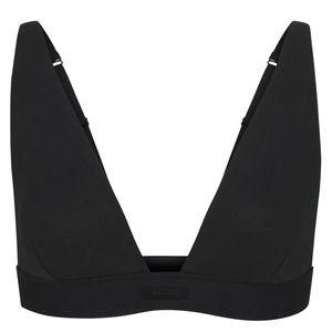 SKIMS COTTON JERSEY PLUNGE BRALETTE